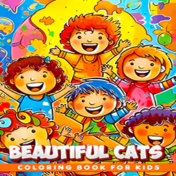 Beautiful Cats Coloring Book