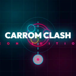 Carrom Clash – Neon Edition