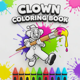 Clown Coloring Book