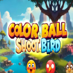 Color Ball Shoot Bird