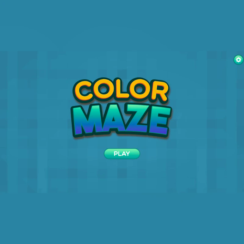 Color Maze Game