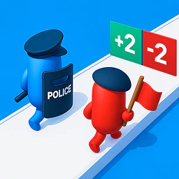 Crazy Revolution Police Runner – Hyper Casual