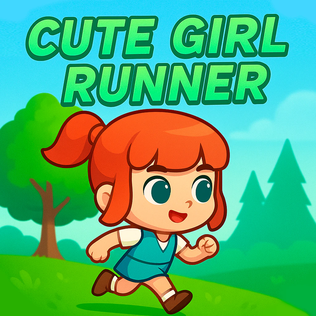 Cute Girl Runner