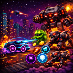 Cyberpunk Survival Shooter