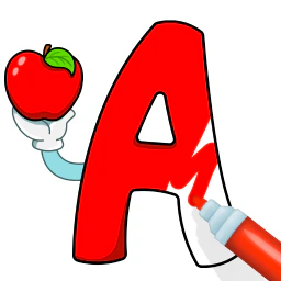 Draw and Color the Alphabet Letters
