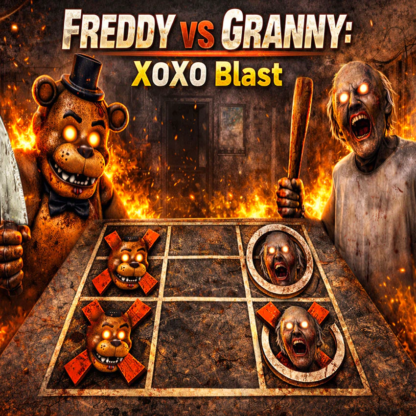 Freddy vs Granny XoXo Blast