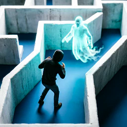 Ghost Maze Escape