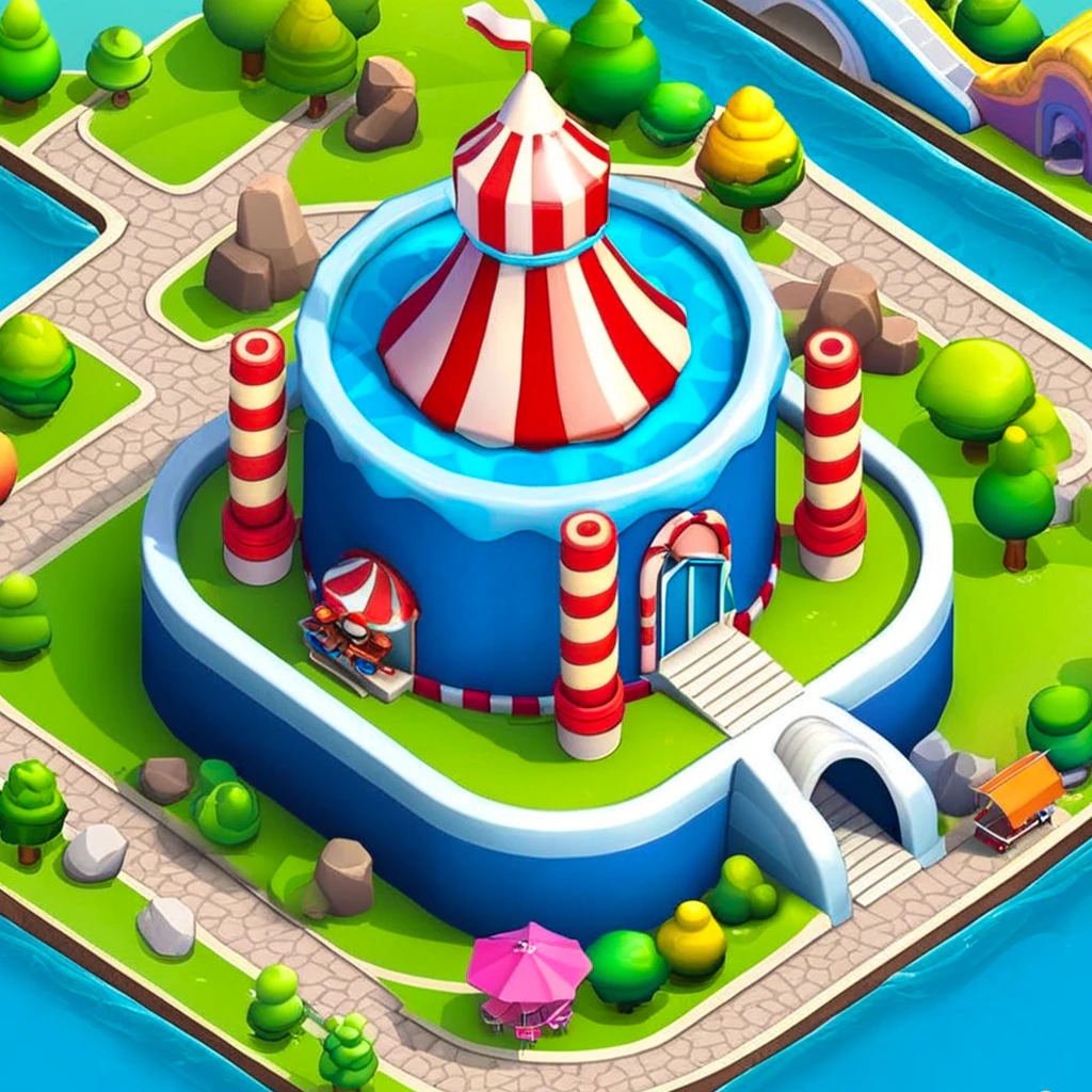 Idle Coaster Park Game