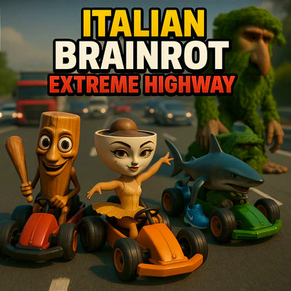 Italian Brainrot Extreme Highway