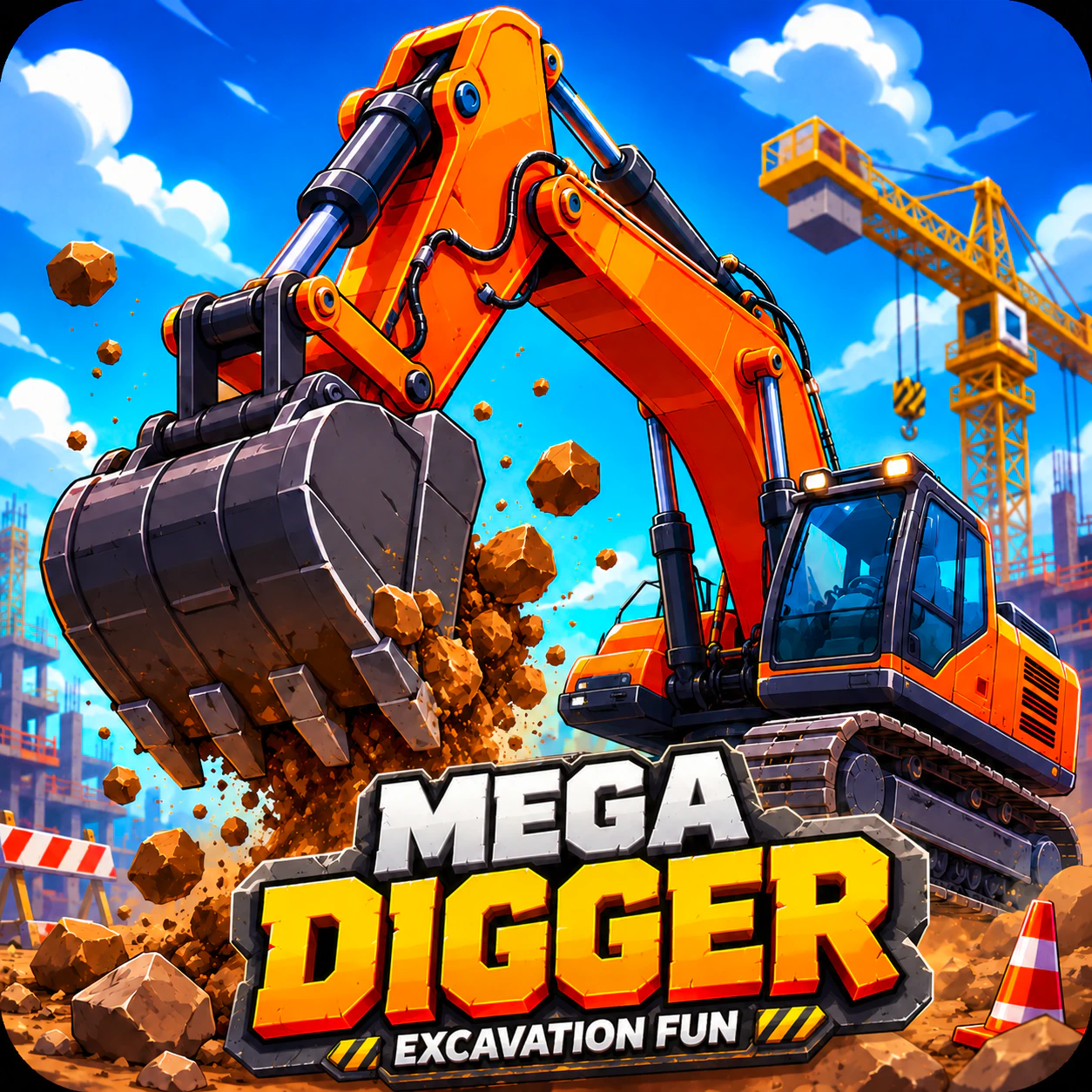 Mega Digger – Excavation Fun