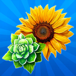 Merge Flowers in Bubbles 2048!