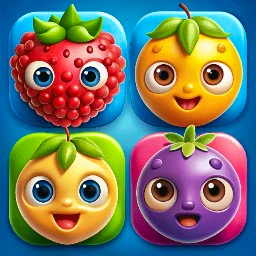 Merge Fruit Characters