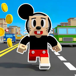 Craft Boy Runner Game
