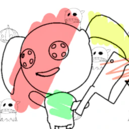 Monster Sketch Drawing Game