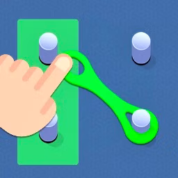 Move the Rubber Bands Logic puzzle