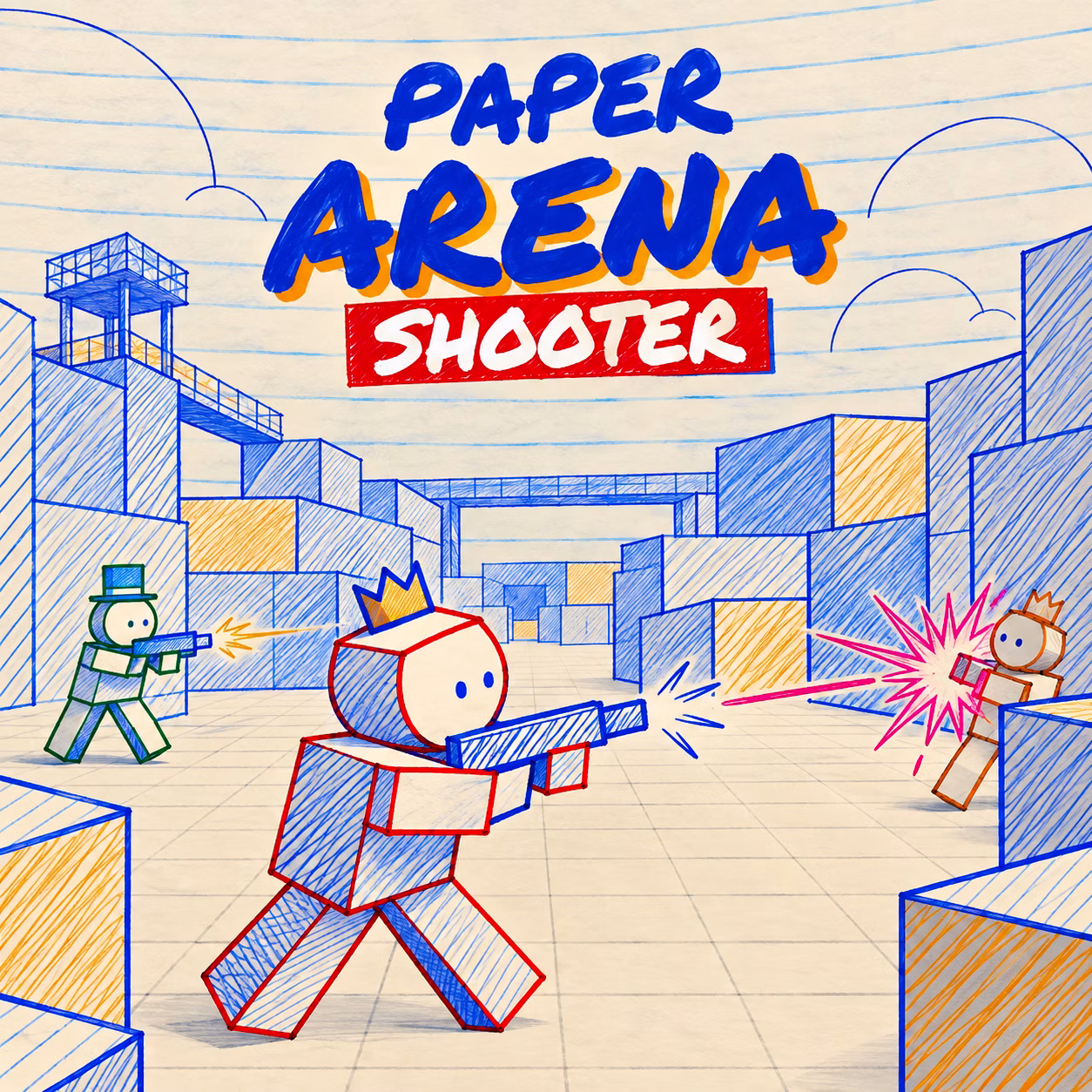 Paper Arena Shooter