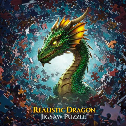 Realistic Dragon Jigsaw Puzzle
