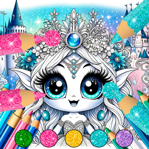 Royal Castles Coloring Page