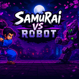 Samurai vs Robot