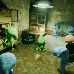 Small Aliens – Spot The Differences