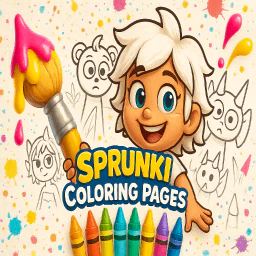 Sprunki Coloring Pages