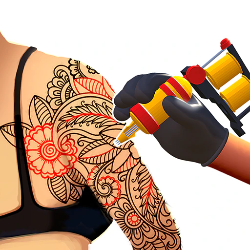 Tattoo Master 3D: Crazy Art