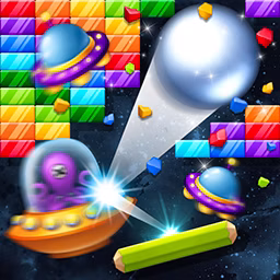 Toy Space Bricks Breaker