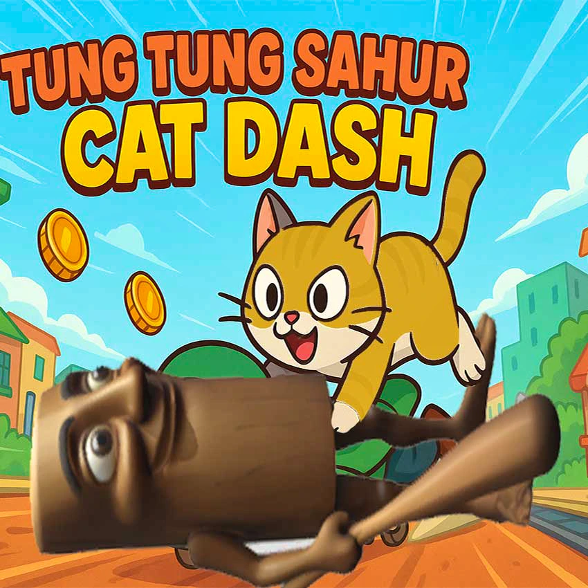 Tung Tung Sahur Cat Dash
