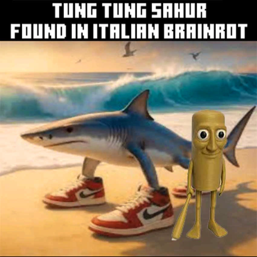 Tung Tung Sahur found in Italian Brainrot