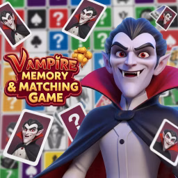 Vampire Memory & Matching Game