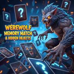 Werewolf Memory Match & Hidden Objects