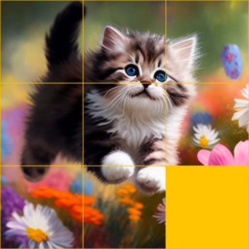 Puzzle Sliding Kittens