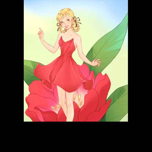 Dress up Thumbelina