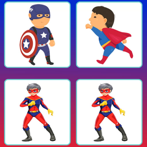 Super Heroes Memory