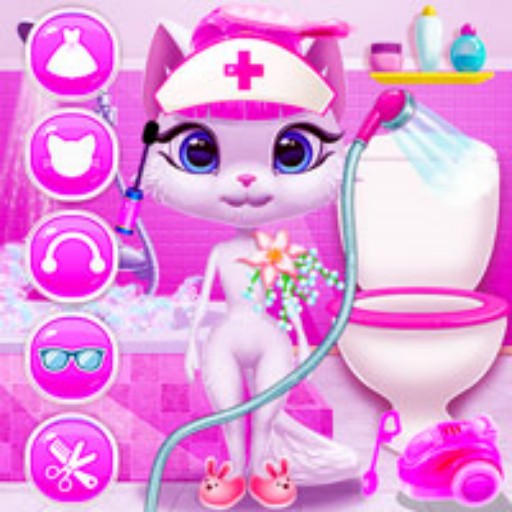 Fancy Kitty Kate Caring Game