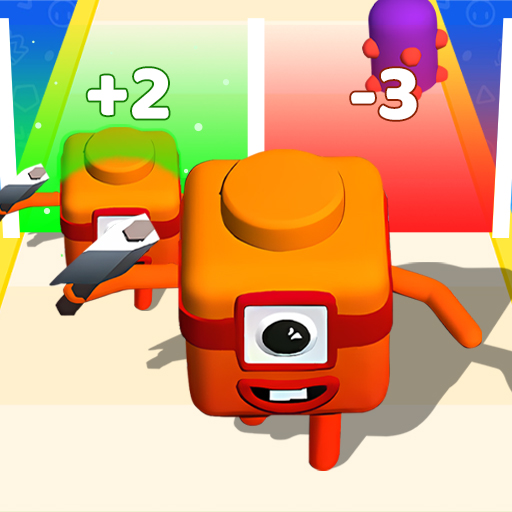 Merge Number Cube 3d Run Game