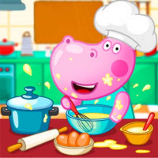 Hippo Cooking School: Game for Girls
