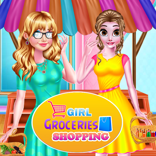 Girl Groceries Shopping