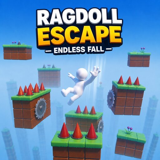 Ragdoll Escape: Endless Fall