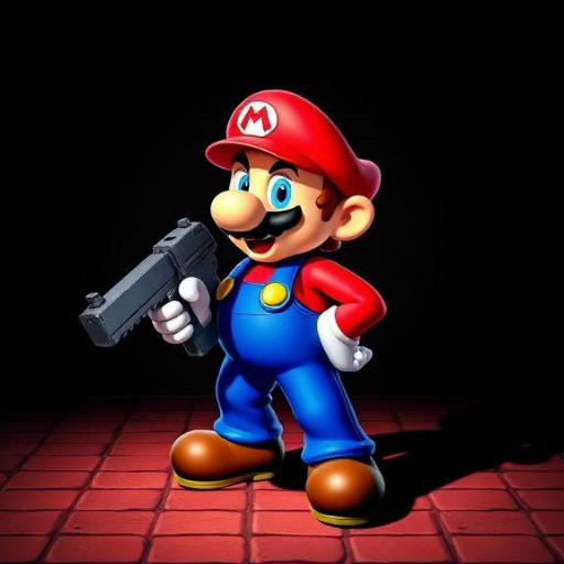 Mario 3D Shooter