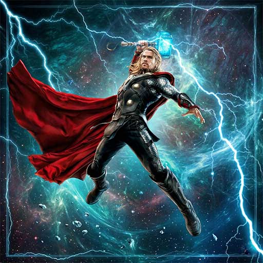 Superhero Hammar Man
