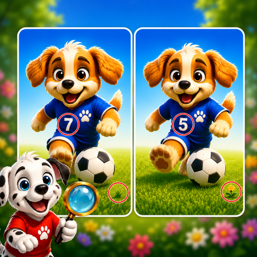 Dream Puppy Spot The Differences