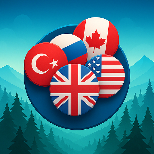 Flag Merging Puzzle Game