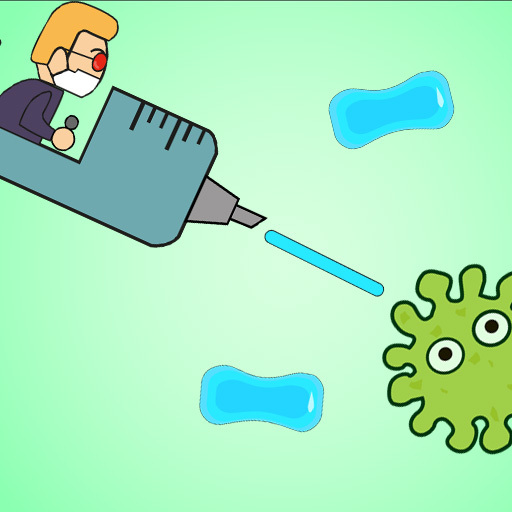 Flying Injection Virus Game