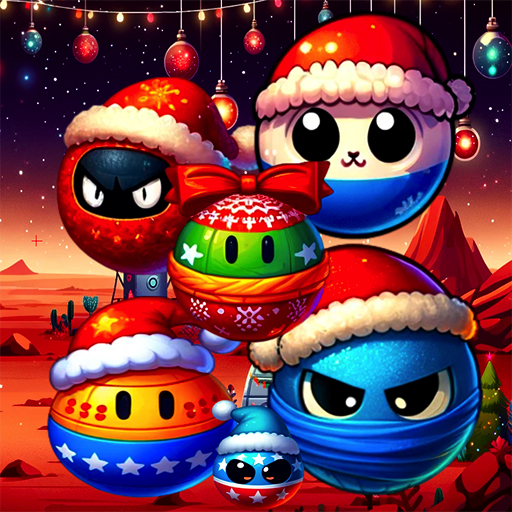 Christmas Rush : Red and Friend Balls