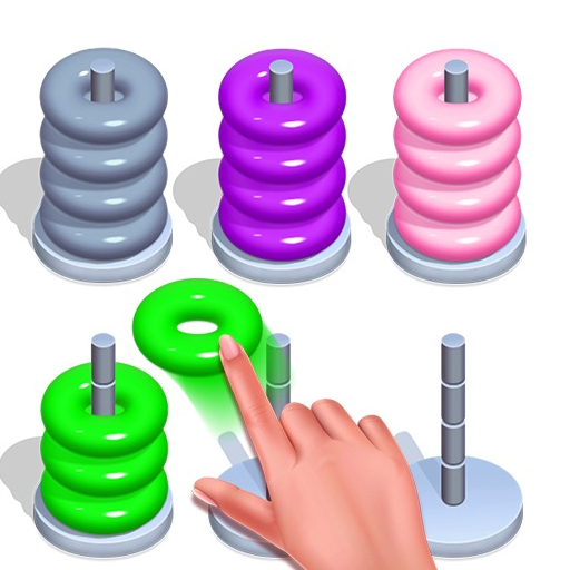 Color Hoop Stack – Sort Puzzle