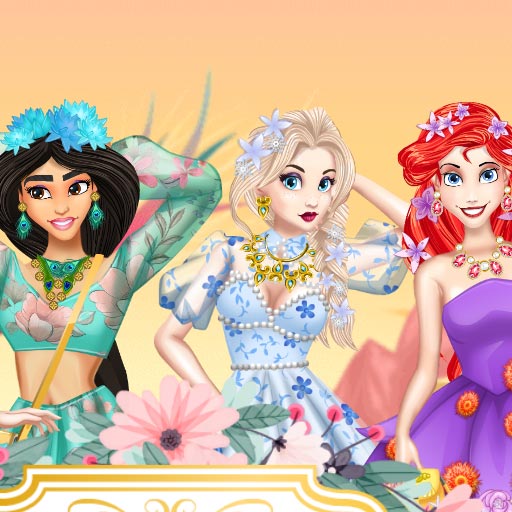 Floral Outfit For The Princess