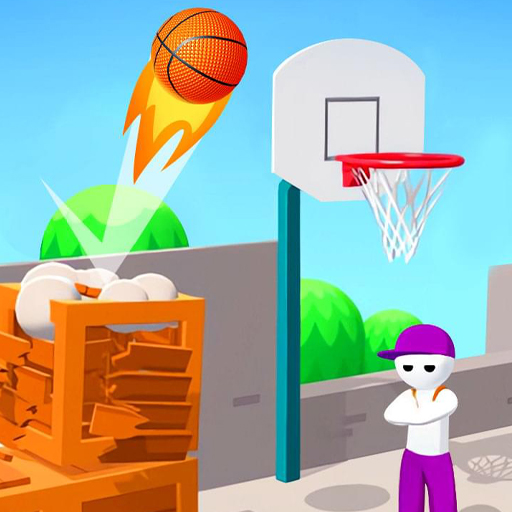 The ball bounces