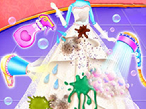 Princess Wedding Cleaning – Washing & Fixing