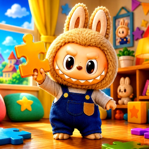 Labubu Jigsaw Puzzle Time